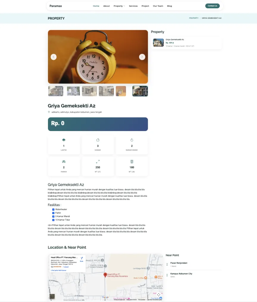 Tangkapan Layar Detail Product