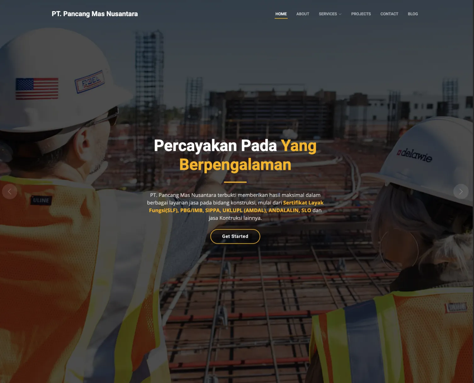 Tangkapan Layar pancangmas.com